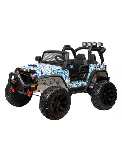 Джип Jeep 24V JC666 Хаки синий краска