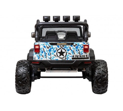 Джип Jeep 24V JC666 Хаки синий краска