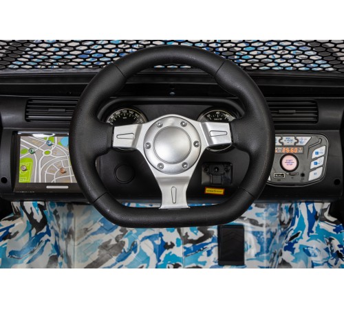 Джип Jeep 24V JC666 Хаки синий краска