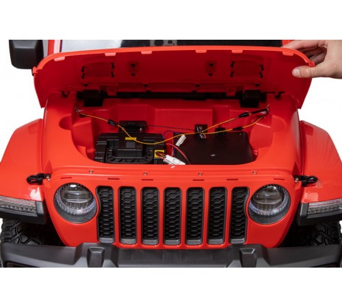 Джип Jeep Rubicon 6768R Красный