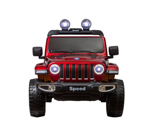 Джип Jeep Rubicon 5016 Красный краска