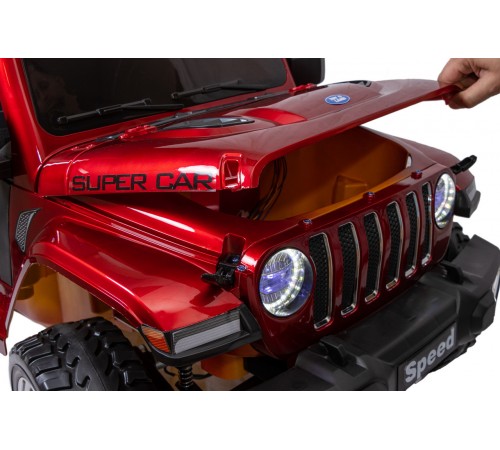 Джип Jeep Rubicon 5016 Красный краска