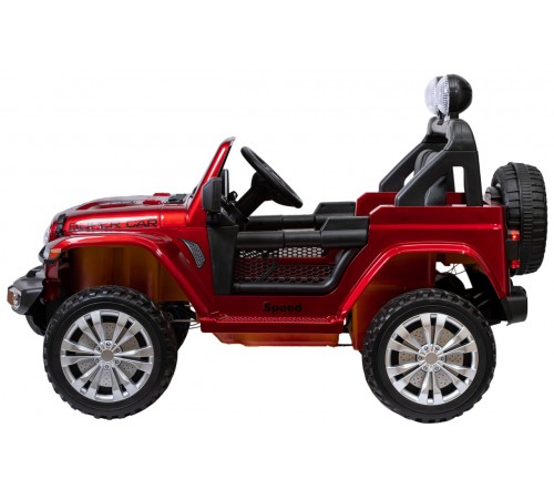 Джип Jeep Rubicon 5016 Красный краска