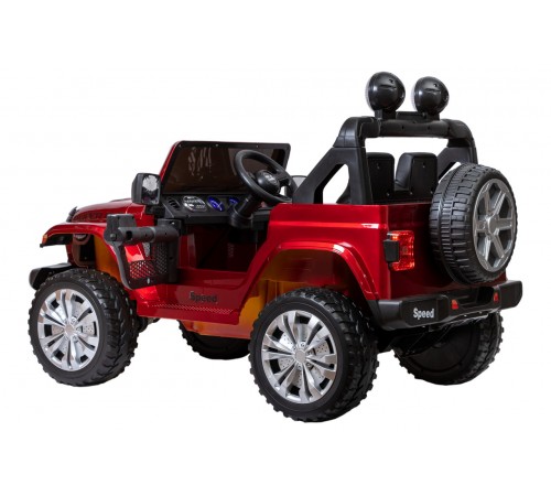 Джип Jeep Rubicon 5016 Красный краска