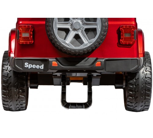 Джип Jeep Rubicon 5016 Красный краска