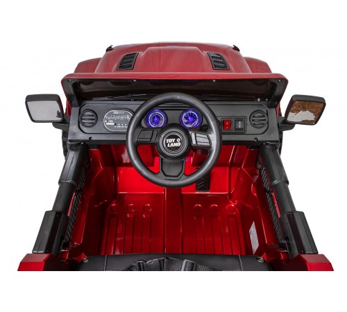 Джип Jeep Rubicon 5016 Красный краска