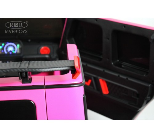 Детский двухместный электромобиль BRABUS MAXI Z888ZZ розовый