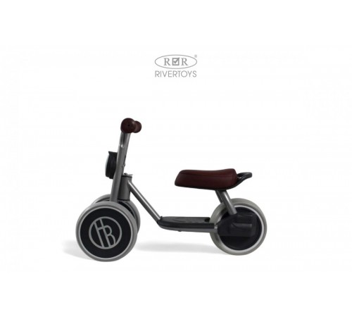 Детский беговел HB-999 серый