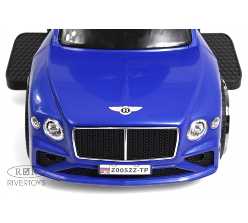 Детский толокар-каталка с козырьком Bentley Z005ZZ-TP синий