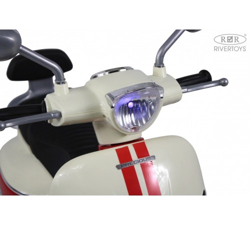Детский электромотоцикл Z222ZZ-M красный