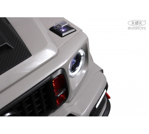 Детский двухместный электромобиль BRABUS MAXI Z888ZZ серый