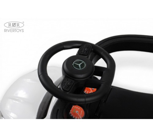 Детский толокар-каталка с козырьком Merc Z005ZZ-MP белый