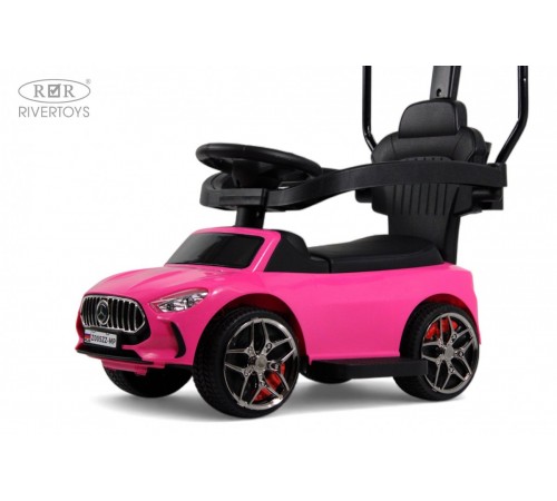 Детский толокар-каталка с козырьком Merc Z005ZZ-MP розовый