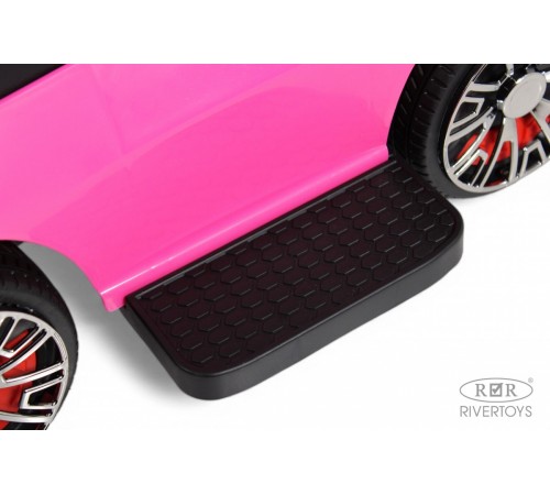 Детский толокар-каталка с козырьком BMW Z005ZZ-BP розовый