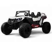 Детский электромобиль A707AA LUX NEW 4WD белый Spider
