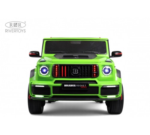 Детский двухместный электромобиль BRABUS MAXI Z888ZZ зеленый
