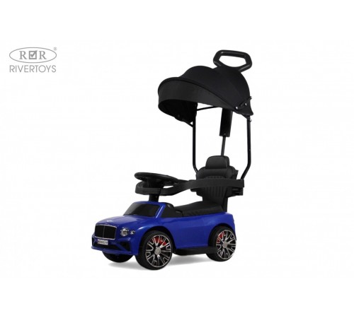 Детский толокар-каталка с козырьком Bentley Z005ZZ-TP синий