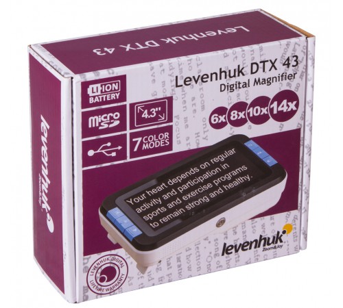 Лупа цифровая Levenhuk DTX 43