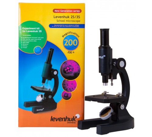 Микроскоп Levenhuk 2S NG, монокулярный Микроскоп Levenhuk 2S NG, монокулярный
