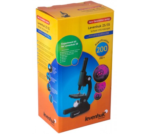 Микроскоп Levenhuk 2S NG, монокулярный Микроскоп Levenhuk 2S NG, монокулярный