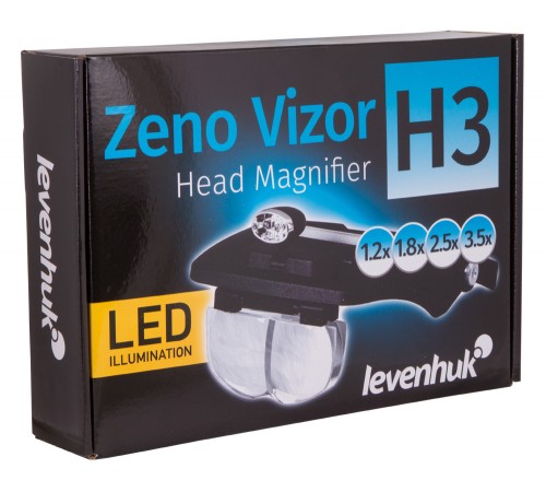 Лупа налобная Levenhuk Zeno Vizor H3