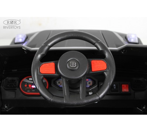 Детский электромобиль BRABUS MINI Z111VO черный