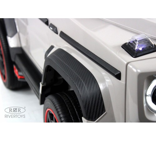 Детский двухместный электромобиль BRABUS MAXI Z888ZZ серый