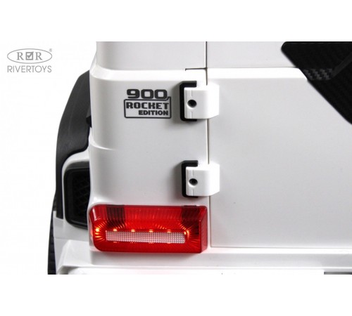 Детский двухместный электромобиль BRABUS MAXI Z888ZZ белый