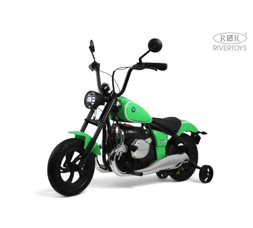 Детский электромотоцикл BMW R18 (A777AA-NEW) зеленый