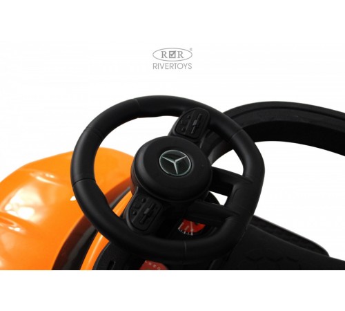 Детский толокар Z005ZZ-M оранжевый