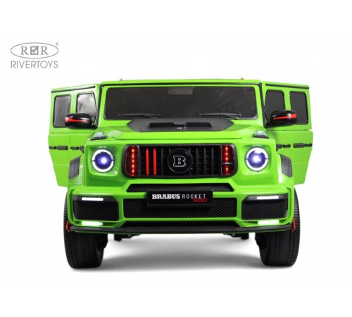 Детский двухместный электромобиль BRABUS MAXI Z888ZZ зеленый