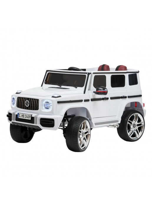Джип Mercedes Benz G63 (высокая дверь) Белый