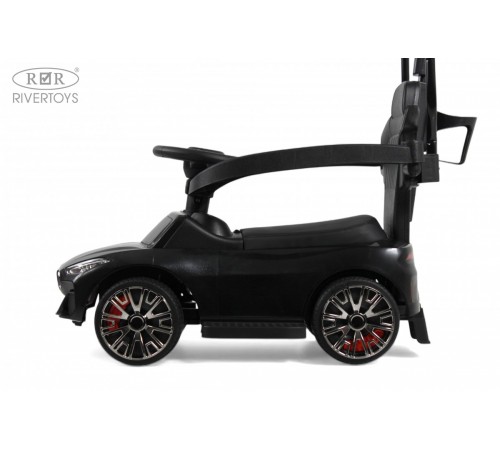 Детский толокар-каталка с козырьком BMW Z005ZZ-BP черный