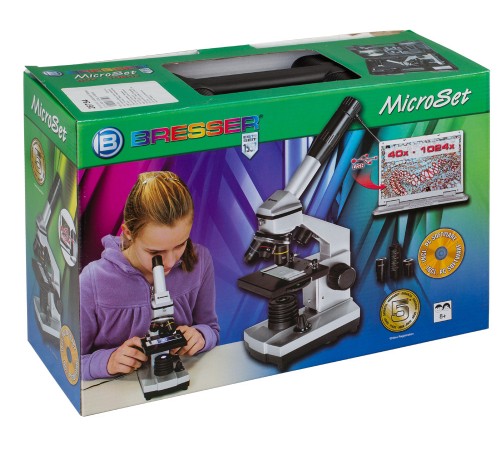Микроскоп цифровой Bresser Junior 40x–1024x, в кейсе Микроскоп цифровой Bresser Junior 40x–1024x, в кейсе