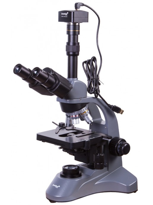 Микроскоп цифровой Levenhuk D740T, 5,1 Мпикс, тринокулярный