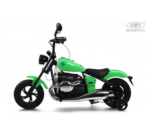 Детский электромотоцикл BMW R18 (A777AA-NEW) зеленый