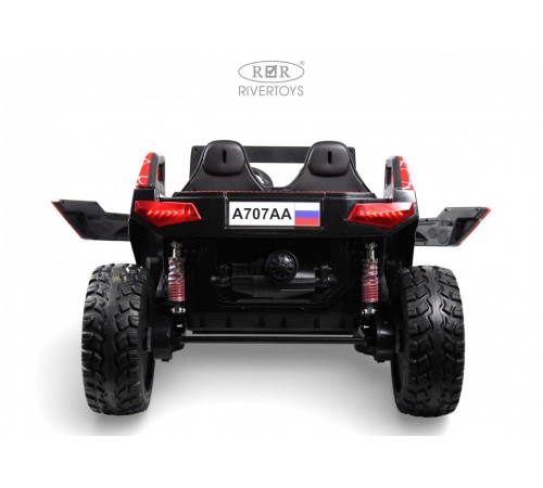 Детский электромобиль A707AA LUX NEW 4WD (16 км/ч.) красный спайдер
