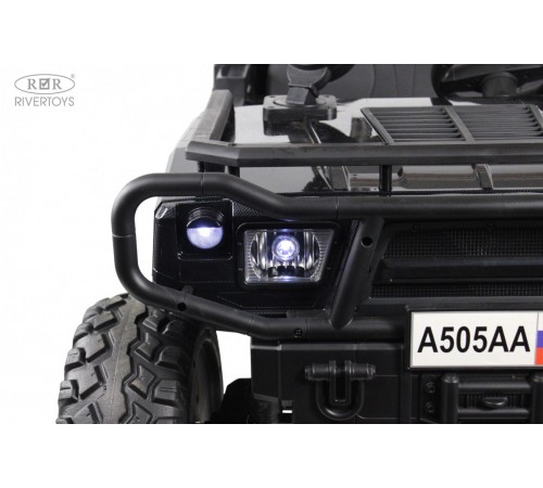 Детский электромобиль A505AA-LUX черный карбон