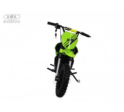 Детский электромотоцикл E777KX зеленый