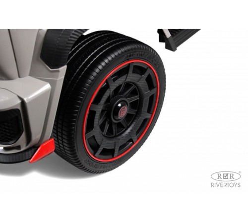 Детский двухместный электромобиль BRABUS MAXI Z888ZZ серый