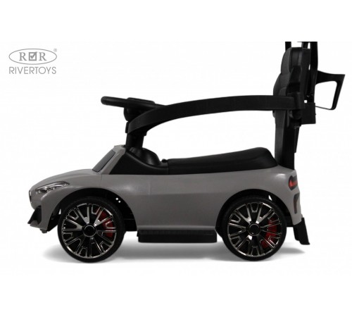 Детский толокар-каталка с козырьком BMW Z005ZZ-BP серый