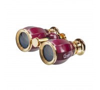 Бинокль БГЦ 4*30 А01 (вишня/золото с фокусировкой)