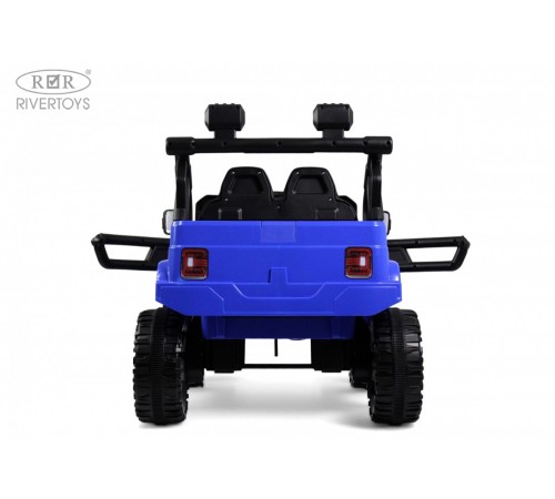 Детский электромобиль Джип MINI М101БХ синий
