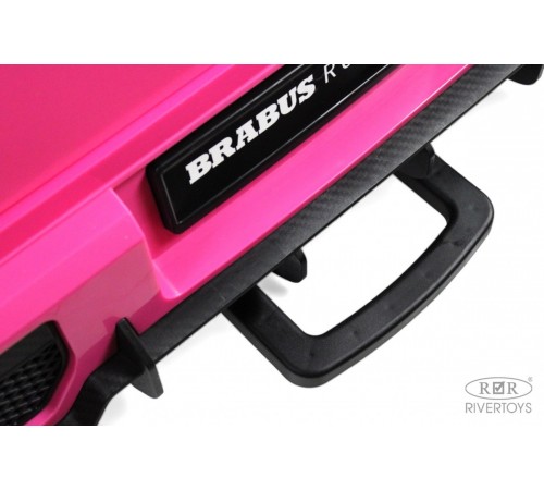 Детский двухместный электромобиль BRABUS MAXI Z888ZZ розовый