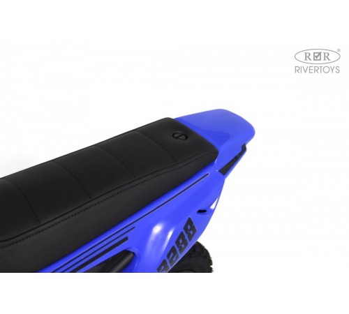 Детский электромотоцикл E777KX синий