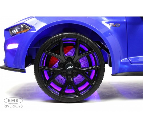 Детский электромобиль Ford Mustang GT (A222MP) синий