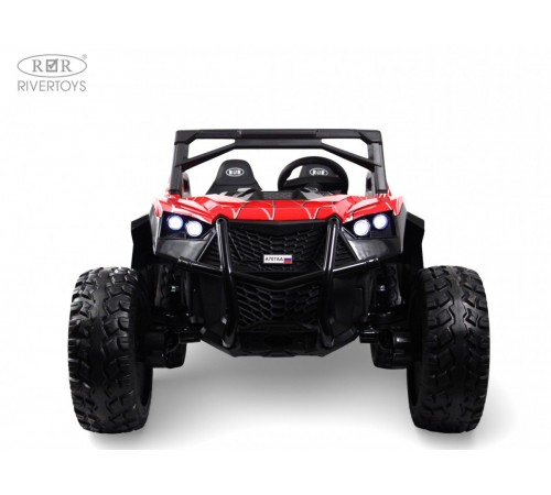 Детский электромобиль A707AA LUX NEW 4WD (16 км/ч.) красный спайдер