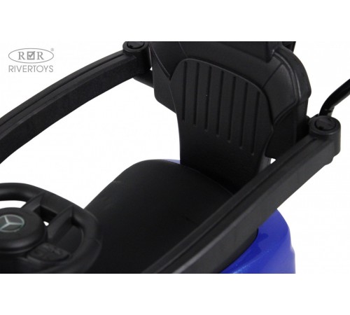 Детский толокар-каталка с козырьком Merc Z005ZZ-MP синий