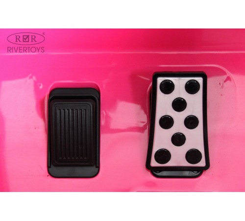 Детский двухместный электромобиль BRABUS MAXI Z888ZZ розовый