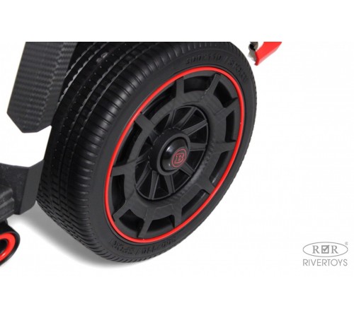 Детский двухместный электромобиль BRABUS MAXI Z888ZZ белый